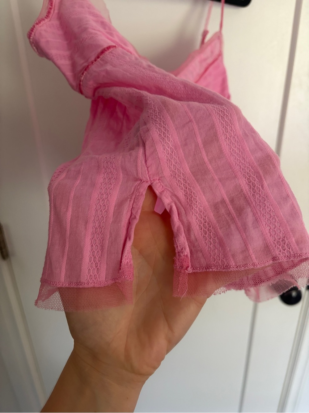 Vintage Y2K babydoll pink Tank Top - Picture 8 of 13
